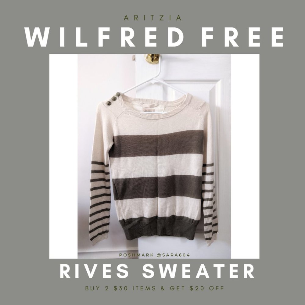Aritzia Wilfred Free Rives Sweater